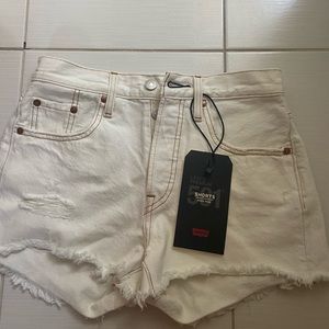 Levi’s 501 high rise shorts